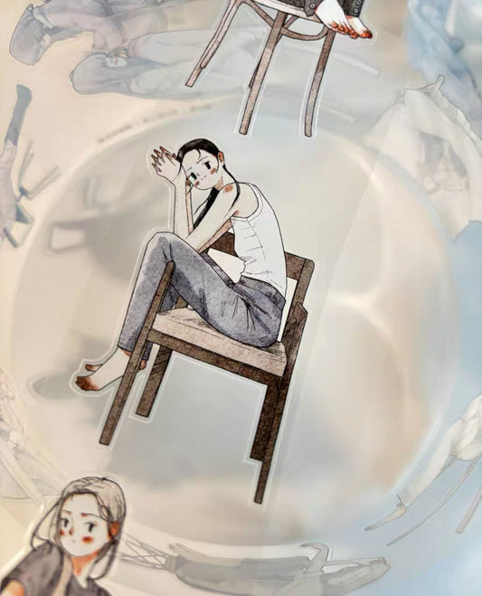 NEW! KAIXUN  - Vol.9 Sink into the Couch | Kiss-cut | 5cm PET Tape |  Release Paper