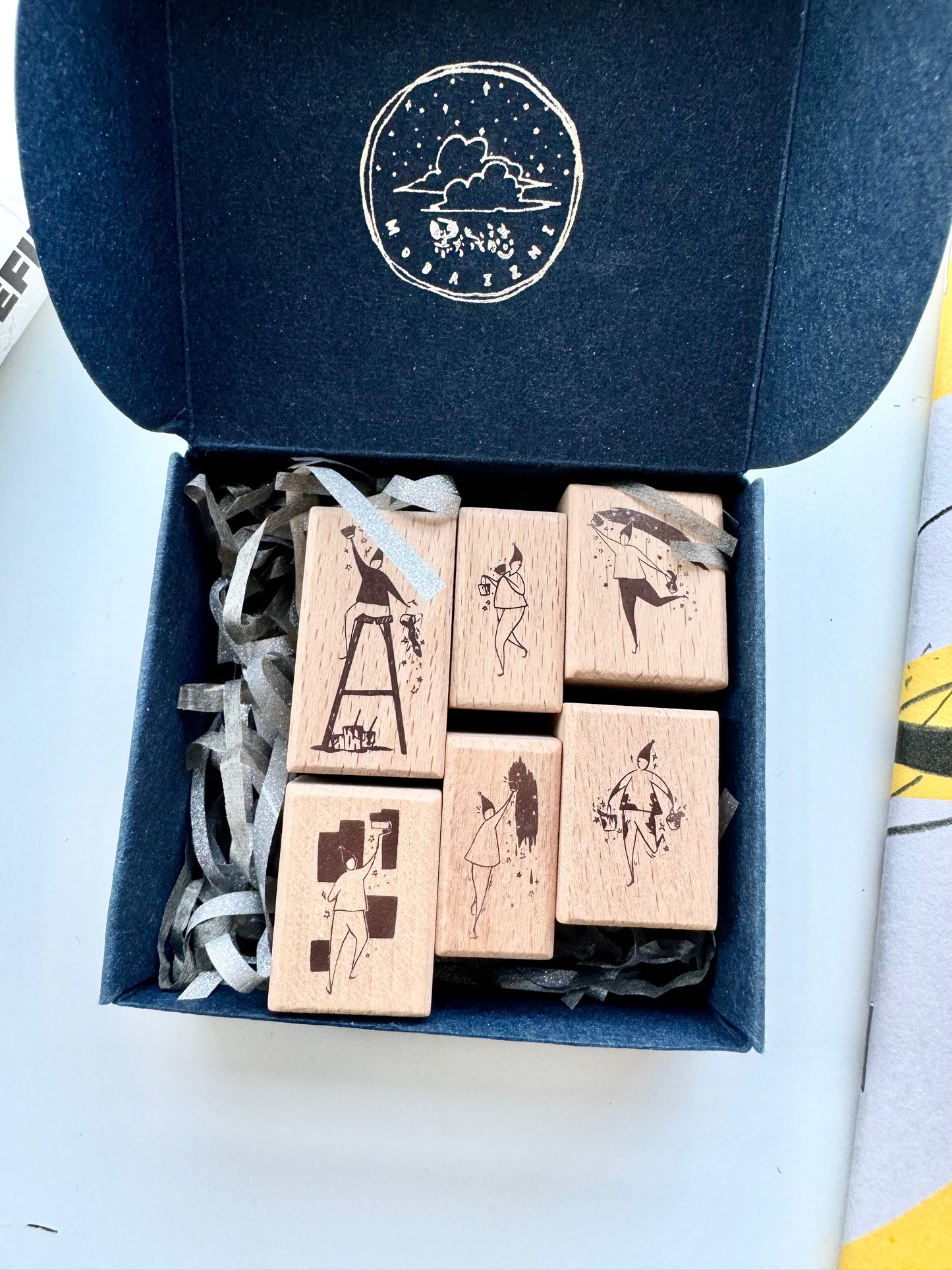 Modaizhi - 7th Anniversary | 6pcs Rubber Stamp Set