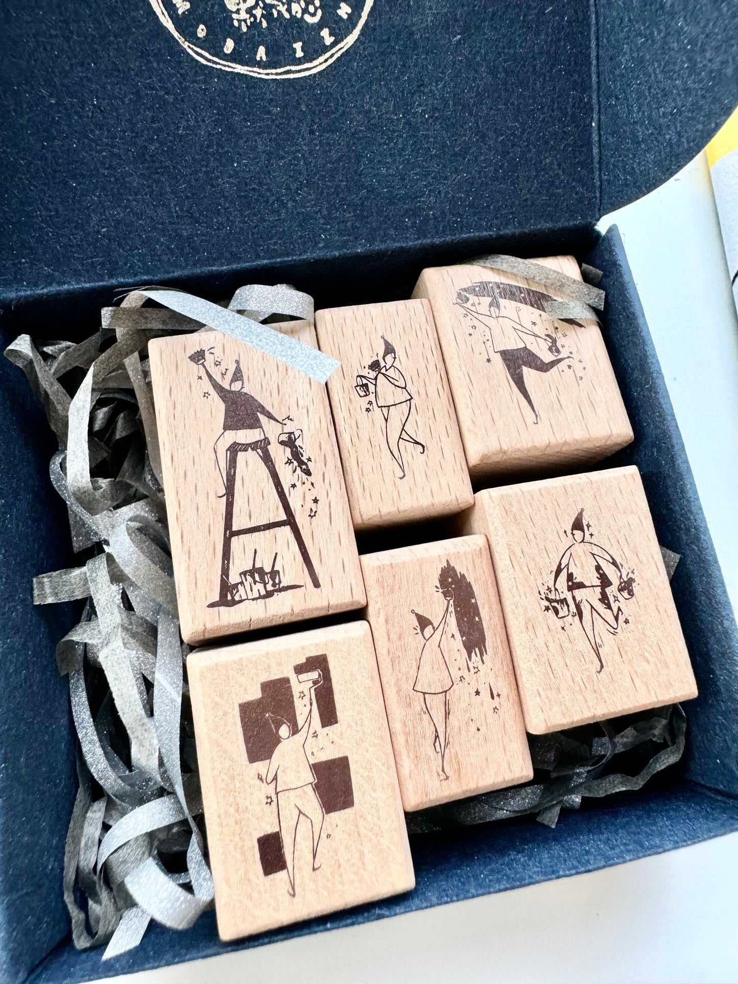 Modaizhi - 7th Anniversary | 6pcs Rubber Stamp Set