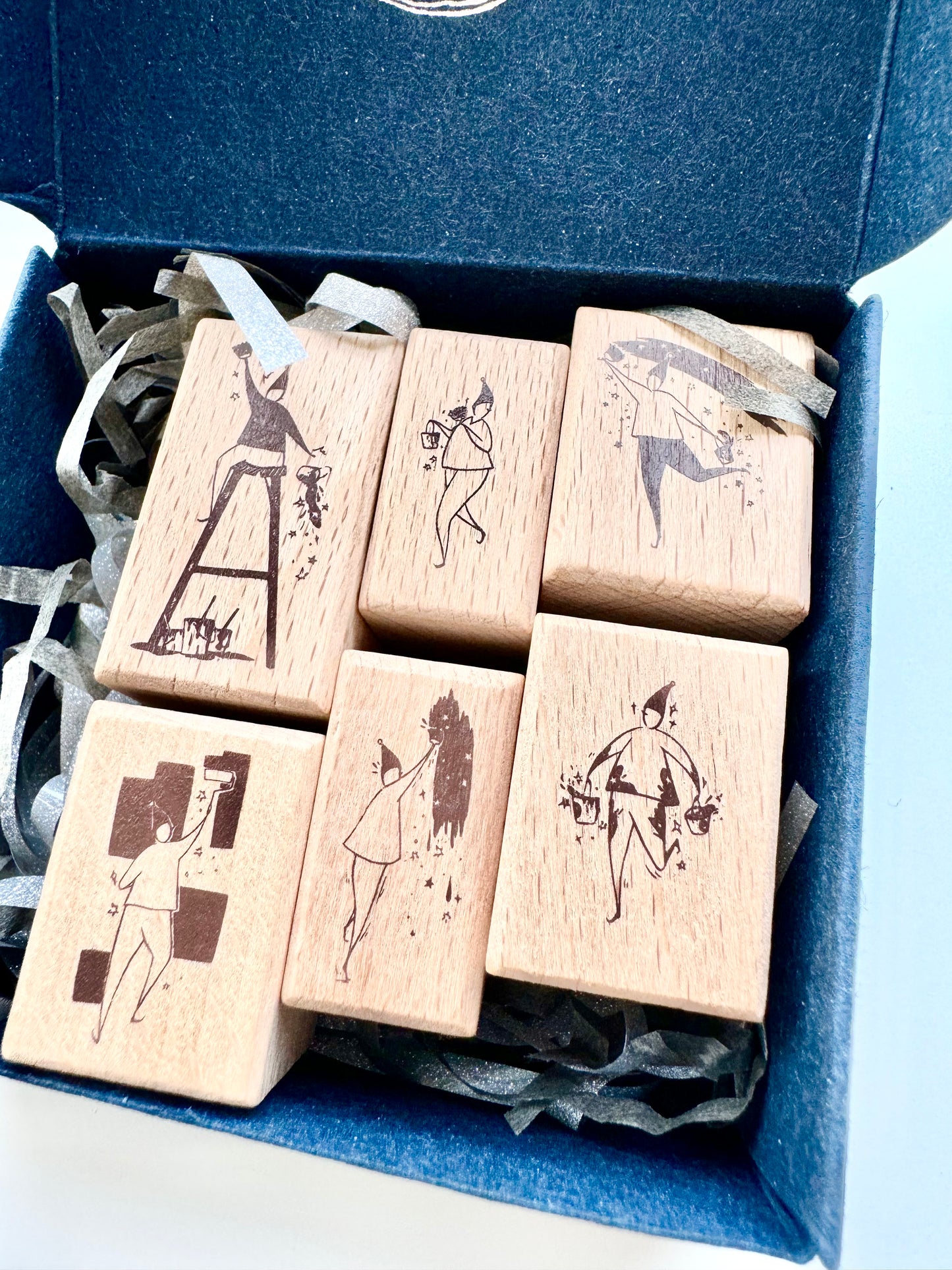 Modaizhi - 7th Anniversary | 6pcs Rubber Stamp Set