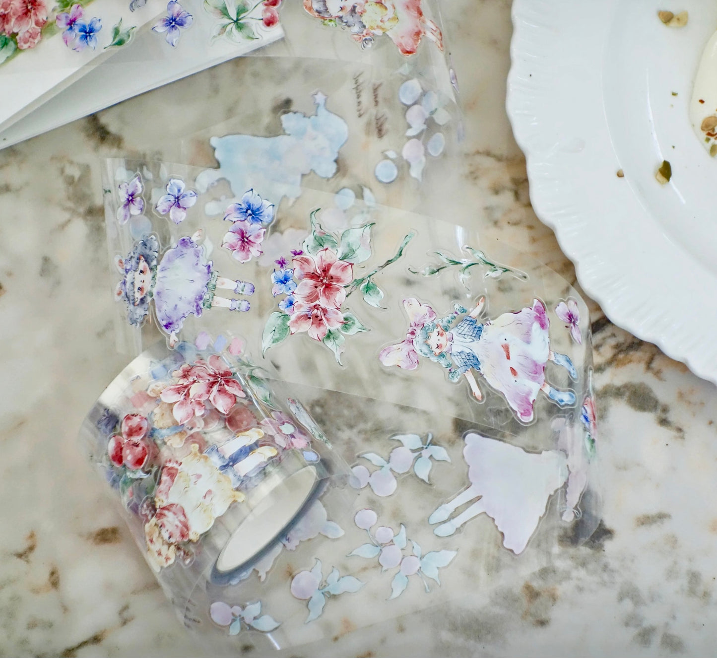 NEW! Muzishan Studio - Summer Bloom | Kiss-cut | 5cm Tape | 5M | Release Paper