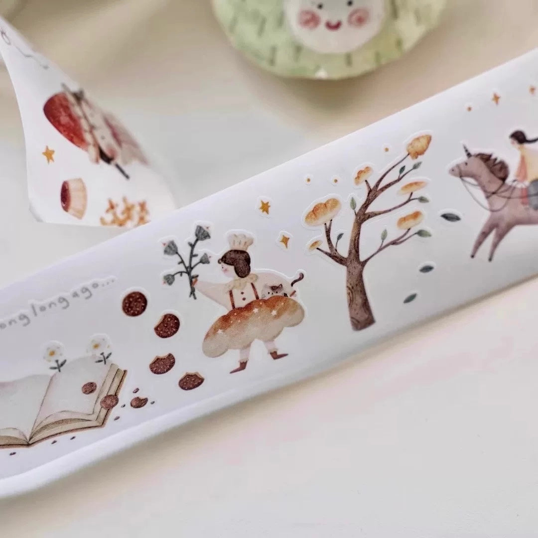 Muzishan Studio - Welcome to the sweet country | Kiss-cut | 4.5cm Tape | 5M | Release Paper