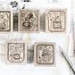 Black Milk Project - Neko Mail Large | 4.5cm Rubber Stamps