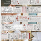 QQY - Ticket Collection | 4.5cm PET Tape | Release Paper