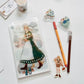 La Dolce Vita - We move forward happily | Portable Folder | Journaling Accessory
