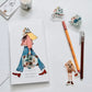La Dolce Vita - We move forward happily | Portable Folder | Journaling Accessory