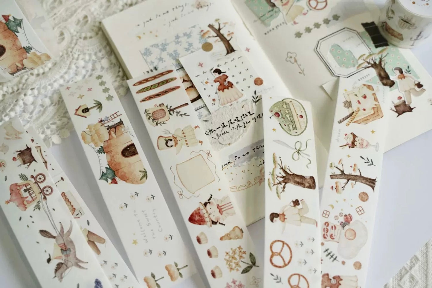 Muzishan Studio - Welcome to the sweet country | Kiss-cut | 4.5cm Tape | 5M | Release Paper