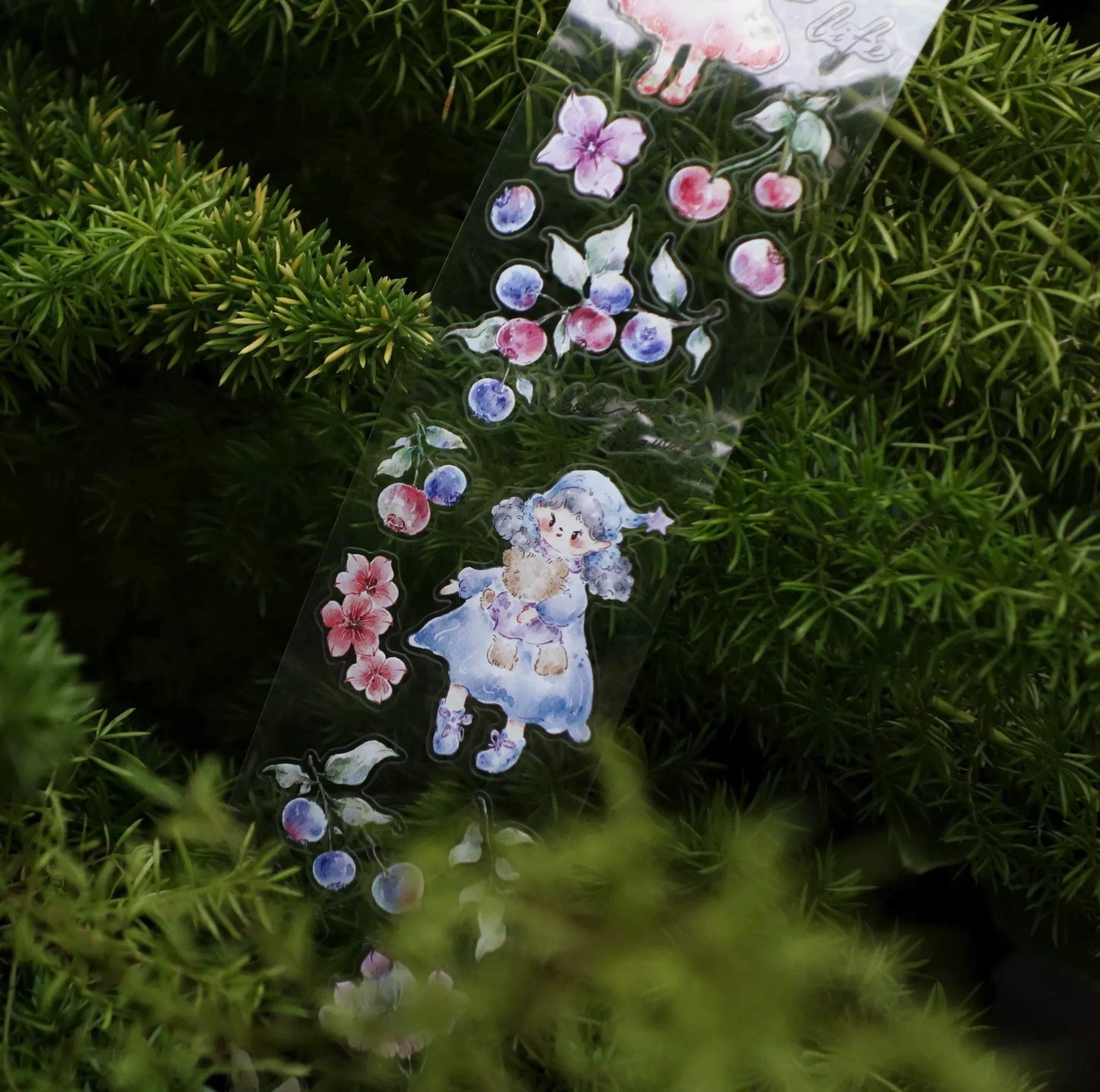 NEW! Muzishan Studio - Summer Bloom | Kiss-cut | 5cm Tape | 5M | Release Paper