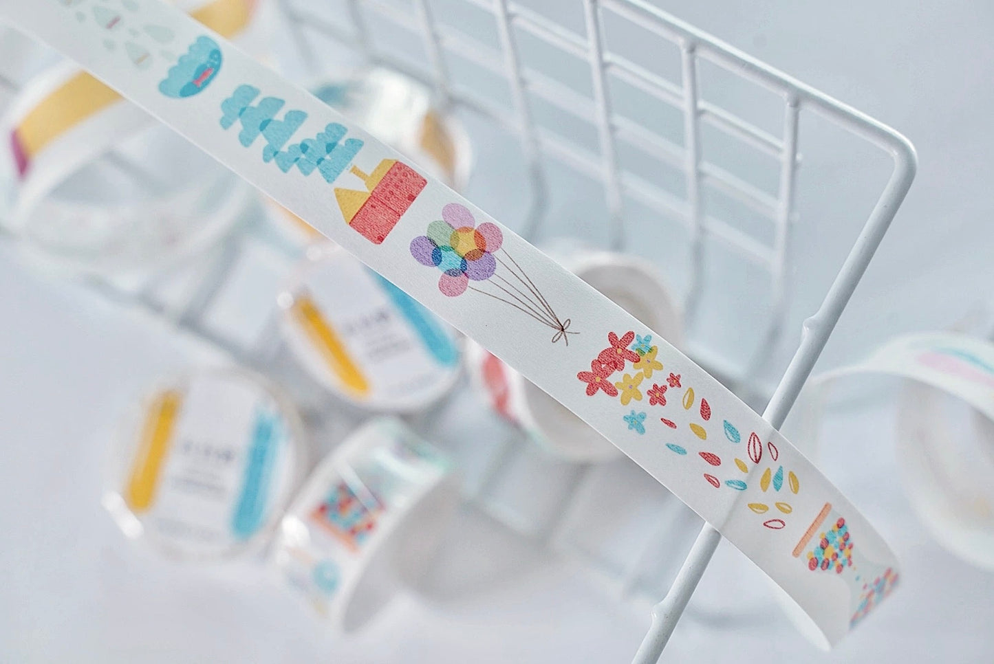 NEW! Muzishan Studio - Long | 2cm Washi Tape | Release Paper | 5M