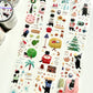 Spring Forth X Cookie - Four Seasons Kitty | Kiss-cut | 5cm Matte PET Tape |  Release Paper | 6M