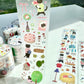 Spring Forth X Cookie - Four Seasons Kitty | Kiss-cut | 5cm Matte PET Tape |  Release Paper | 6M