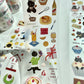 Spring Forth X Cookie - Fruit Dessert Kitty | Kiss-cut | 5cm PET Tape |  Release Paper | 6M