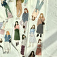 Katkreates Illustration - Lily Girls | 5cm Washi Tape |  Release Paper