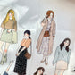 Katkreates Illustration - Lily Girls | 5cm Washi Tape |  Release Paper