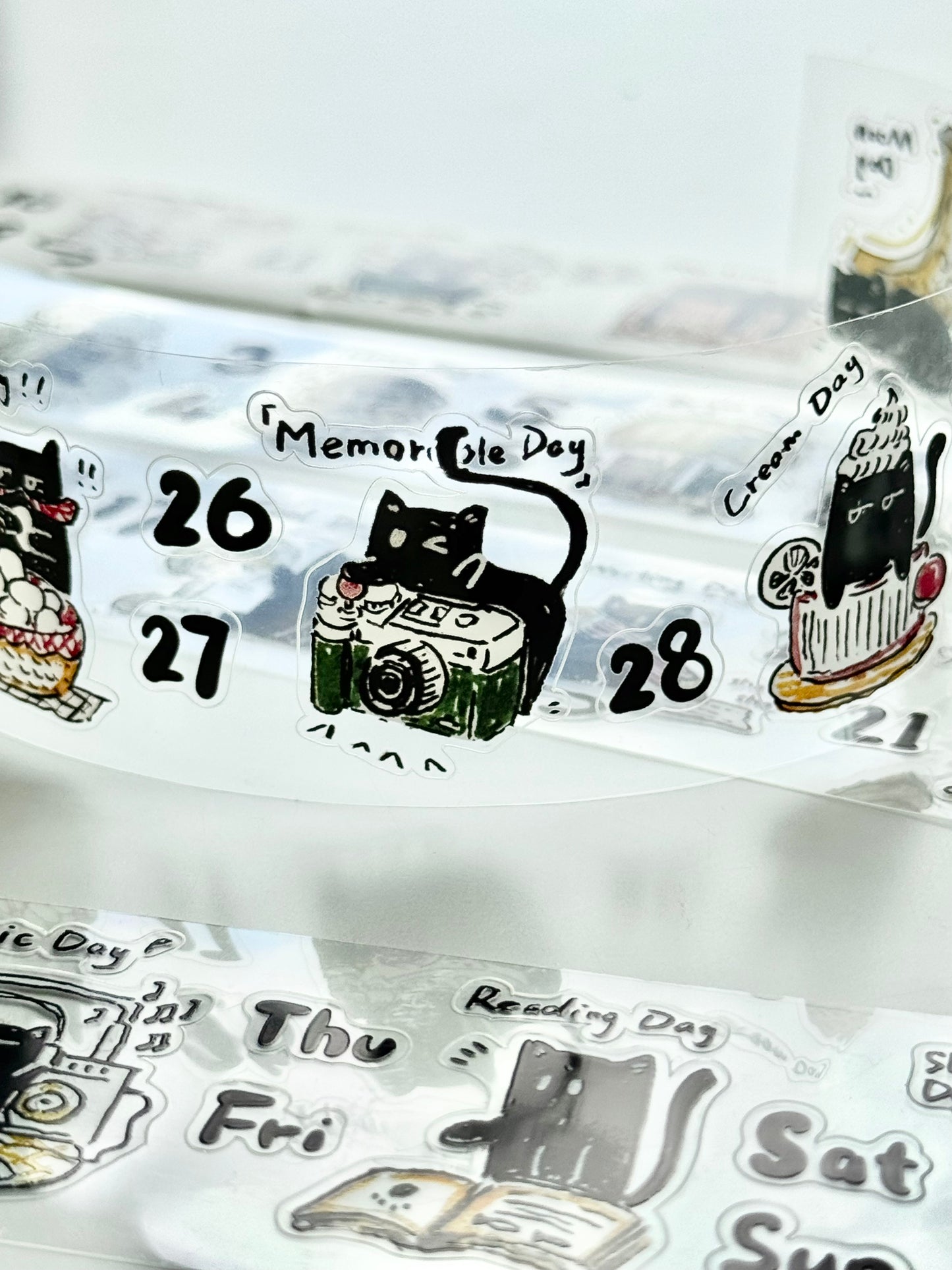 NEW! FYFun Studio - I'm a Cat | Kiss-cut | 4cm Tape | Release Paper | 5M