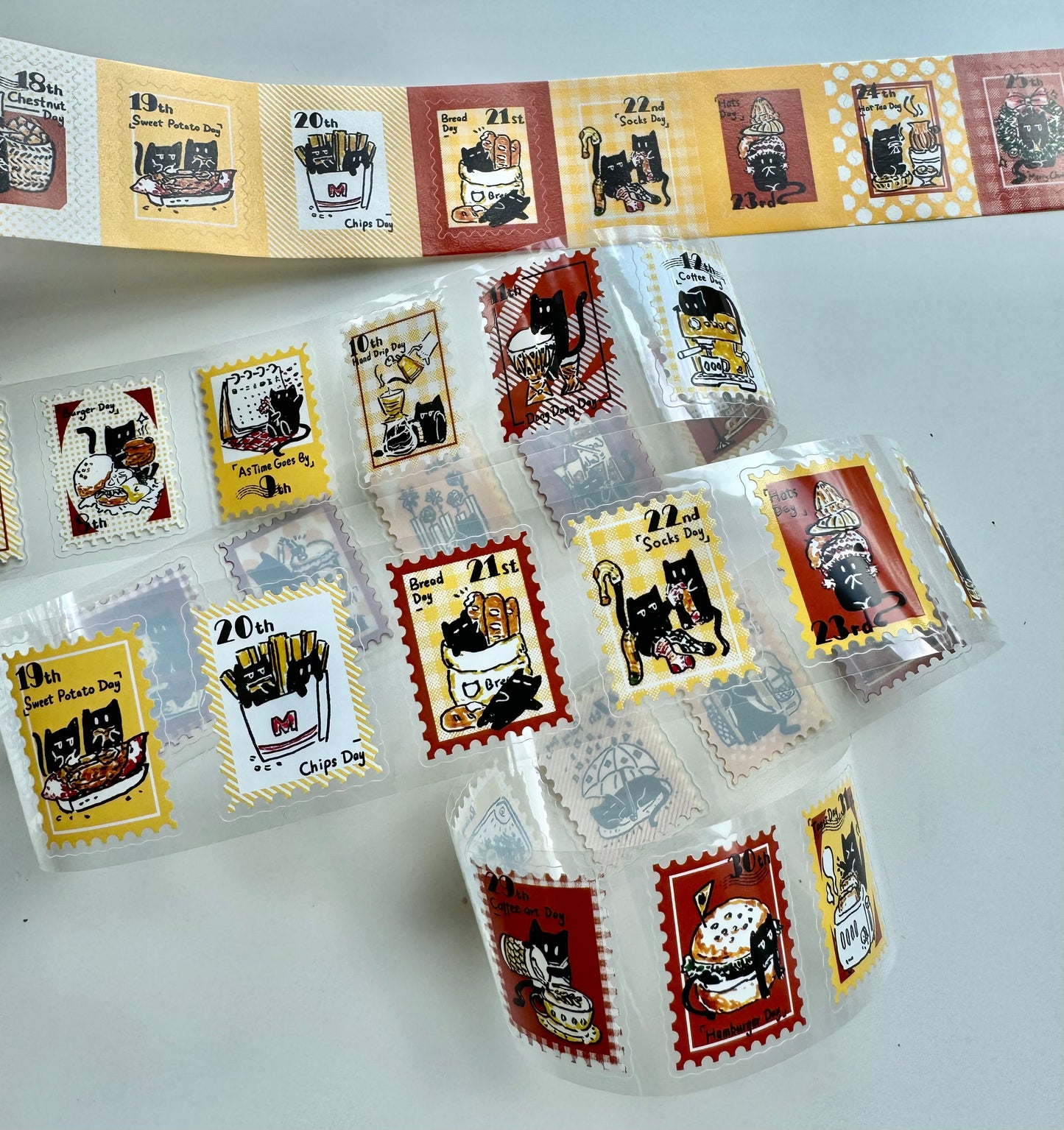 NEW! FYFun Studio - I'm a Cat 2.0 | Kiss-cut | 5cm Tape | Release Paper | 5M