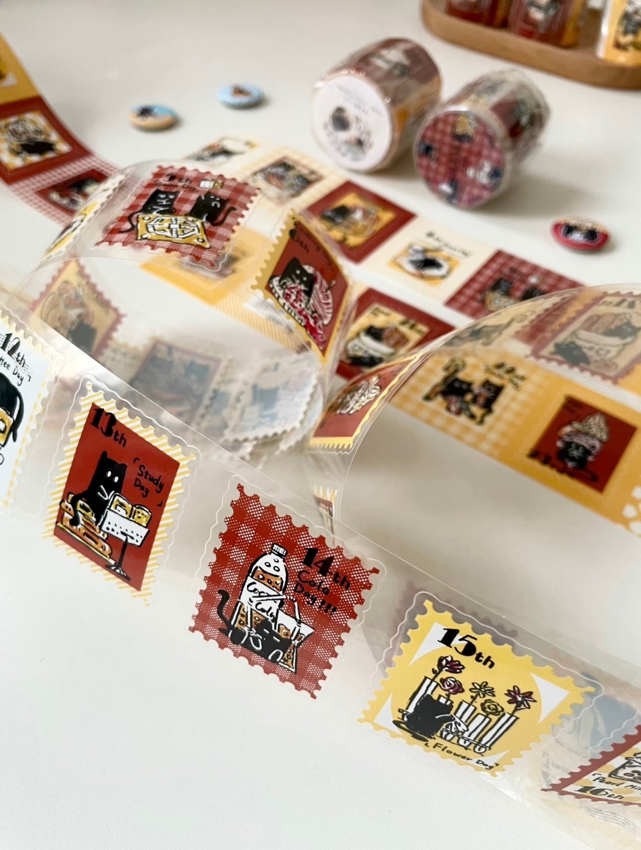 NEW! FYFun Studio - I'm a Cat 2.0 | Kiss-cut | 5cm Tape | Release Paper | 5M
