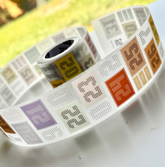 NEW! EverEin - Date | 4cm Kiss-cut | Glitter PET Tape | Release Paper  | 3M
