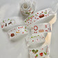 CCXX Studio - Strawberry Party  | Kiss-cut | Glitter | 4.5cm PET Tape | Release Paper | 5M