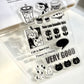 NEW Star Studio - The Tiny Cutie | 21pcs Clear Stamp Set | Silicone Stamp