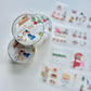 Teayou - Seasonal Tea Party Vol.1 | Kiss-cut | 4cm PET Tape | Release Paper | 10M