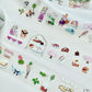 Teayou - Seasonal Tea Party Vol.1 | Kiss-cut | 4cm PET Tape | Release Paper | 10M
