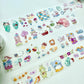 NEW! Teayou - Reading Sleeping | Kiss-cut | 4cm PET Tape | Release Paper | 10M
