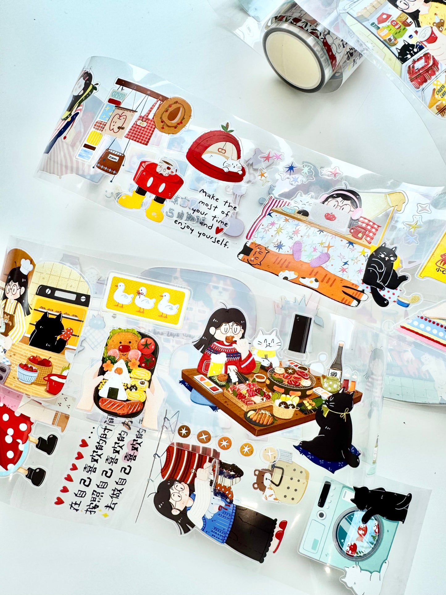 NEW! Xiami Studio - Xiami's Vacation Diaries | Kiss-cut | 6cm Tape | Release Paper | 5M