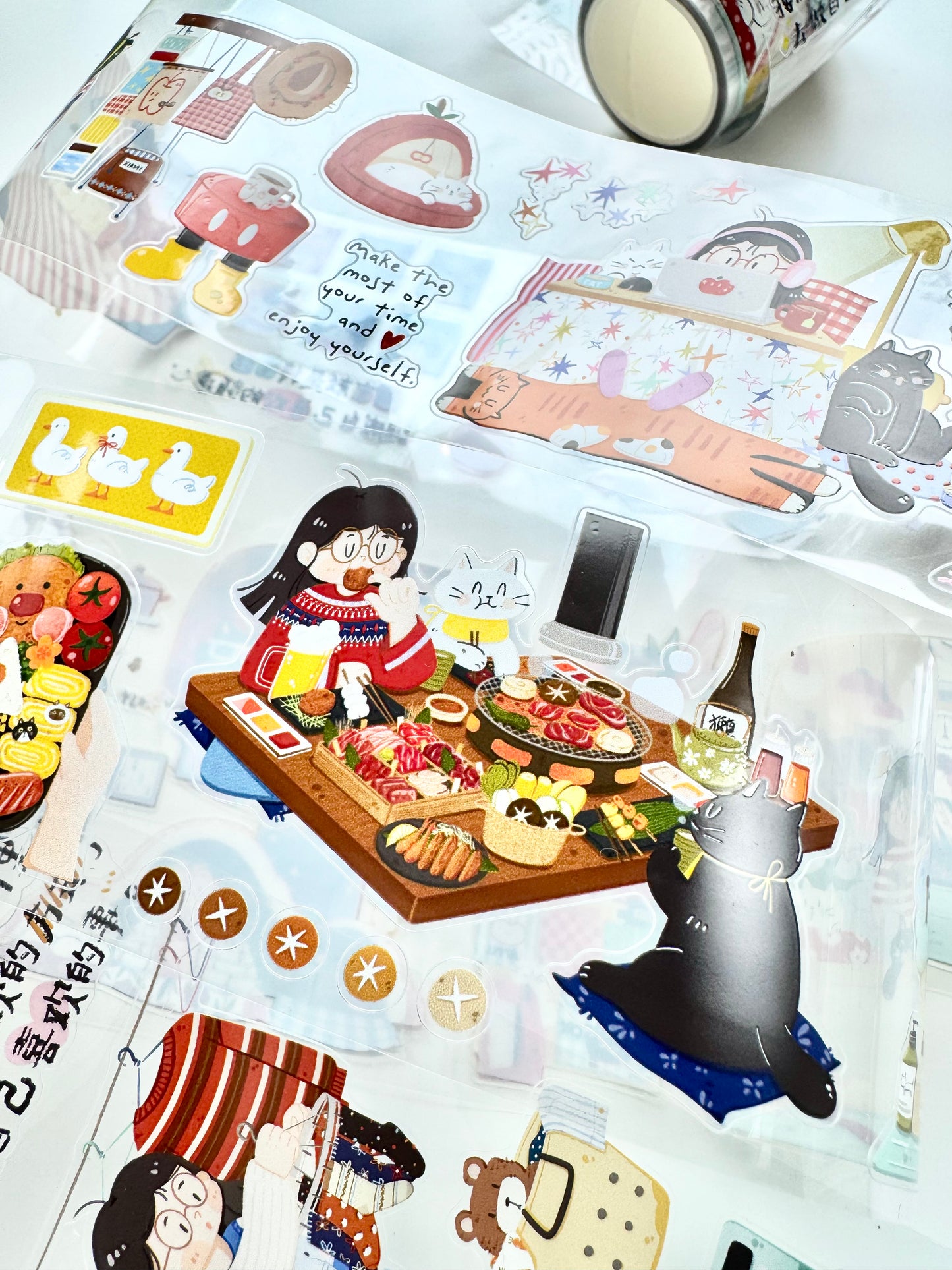 NEW! Xiami Studio - Xiami's Vacation Diaries | Kiss-cut | 6cm Tape | Release Paper | 5M