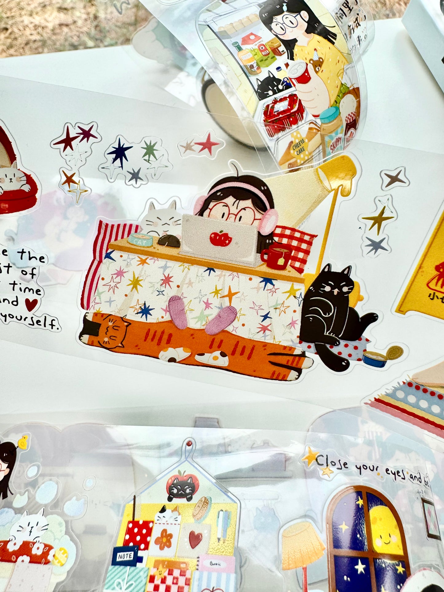 NEW! Xiami Studio - Xiami's Vacation Diaries | Kiss-cut | 6cm Tape | Release Paper | 5M