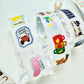 NEW! Xiami Studio - Tags | Kiss-cut | 4cm Glitter PET Tape | Release Paper | 5M