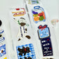 NEW! Xiami Studio - Tags | Kiss-cut | 4cm Glitter PET Tape | Release Paper | 5M