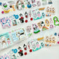 NEW! Molinta - Cat in Magic | Kiss-cut | 5cm PET Tape | Release Paper | 5M