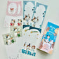 Molinta - Wonder in the world of cats | 40pcs Memo Pad | Ephemera Paper