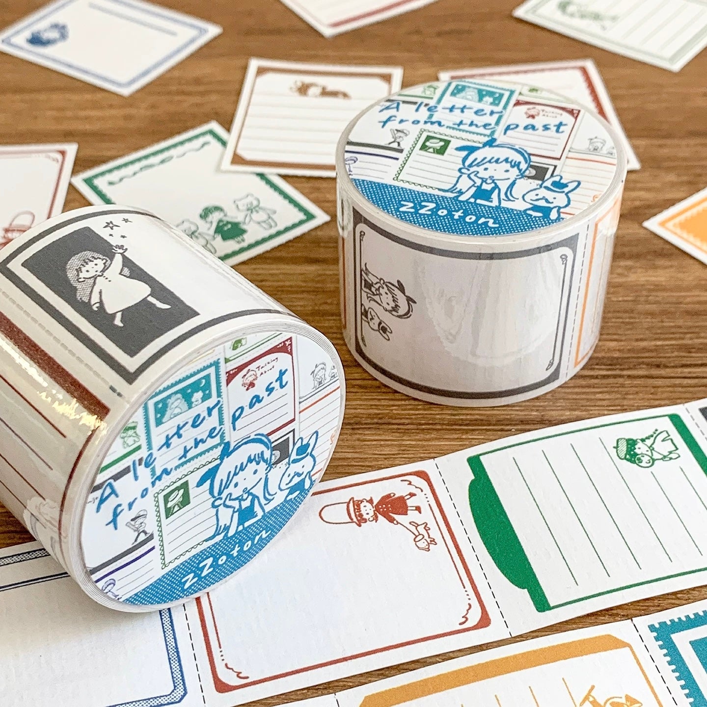 NEW! Molinta - A letter from the past | Die-cut | 4cm Special Paper Tape | Release Paper | 5M