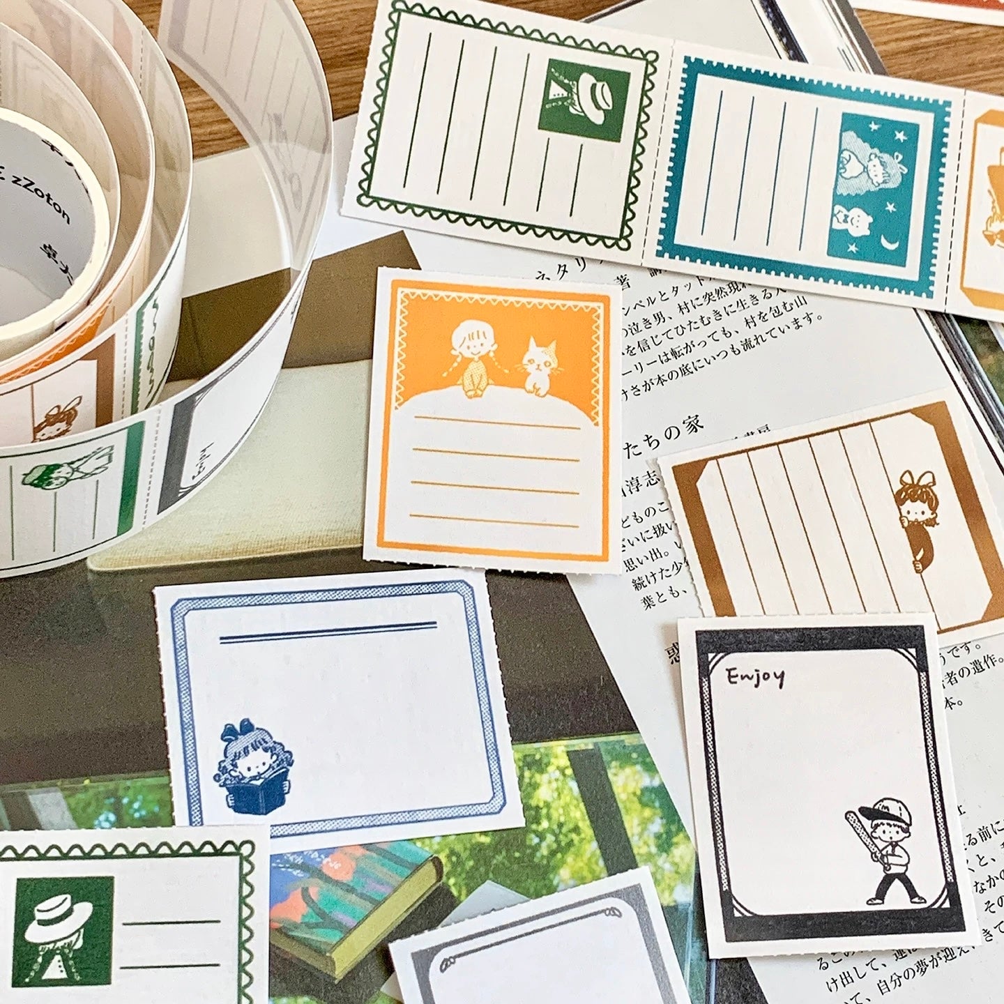 NEW! Molinta - A letter from the past | Die-cut | 4cm Special Paper Tape | Release Paper | 5M