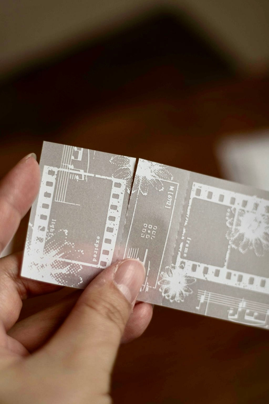 NEW! Loidesign - Film Negative | 36 Sheets | Tracing Paper | Memo Pad | Notepad | Ephemera Paper