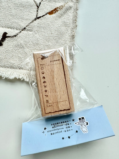 NEW! Paipai Studio - Expense Tracking Series | Rubber Stamps