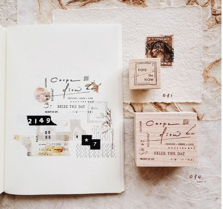 NEW! Penspapersplanner - VII - Life Is A Gift | Rubber Stamp