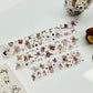 NEW! MWJ - Little Bear Daily Life | Kiss-cut | 4.5cm Glitter PET | Release Paper | 5M