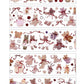 NEW! MWJ - Little Bear Daily Life | Kiss-cut | 4.5cm Glitter PET | Release Paper | 5M