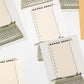 Bieguan Studio - Typewriter - Check List | 9pcs Memo Pad | Ephemera Paper