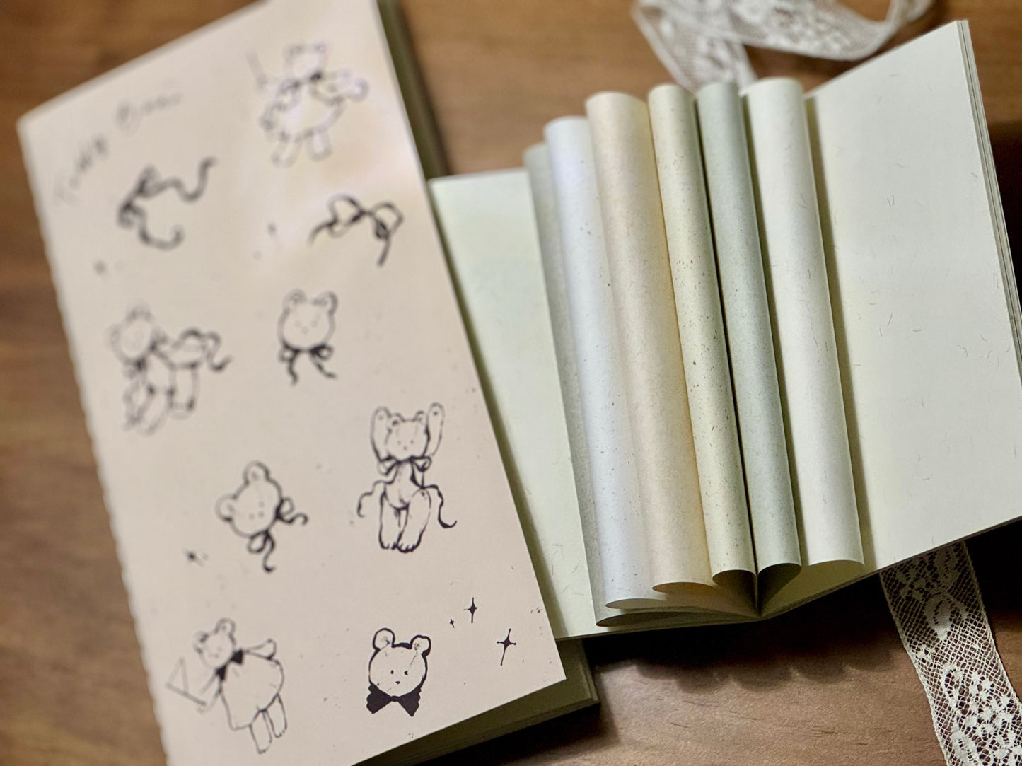 NEW! MWJ - Little Bears | Colorful Insert | 48 Pages TN Refill | Journaling Accessories