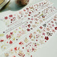NEW! MWJ - Red Velvet Cake | Kiss-cut | 4.5cm Glitter PET Tape |  Release Paper | 5M