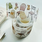 NEW! MWJ - Chair | Kiss-cut | 4.5cm Glitter PET Tape |  Release Paper | 5M