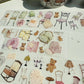 NEW! MWJ - Chair | Kiss-cut | 4.5cm Glitter PET Tape |  Release Paper | 5M