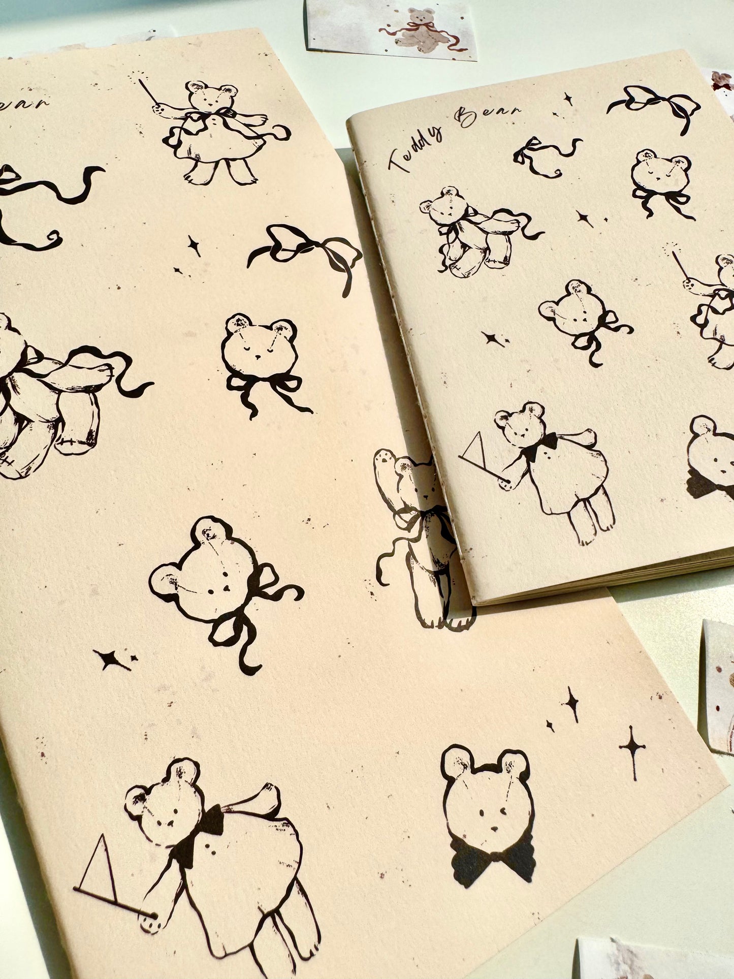 NEW! MWJ - Little Bears | Colorful Insert | 48 Pages TN Refill | Journaling Accessories