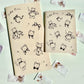 NEW! MWJ - Little Bears | Colorful Insert | 48 Pages TN Refill | Journaling Accessories