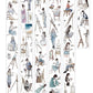 NEW! Kaixun - Drawing Girl | Kiss-cut | 6cm PET Tape | Release Paper