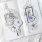 NEW! Kaixun - Drawing Girl | Kiss-cut | 6cm PET Tape | Release Paper